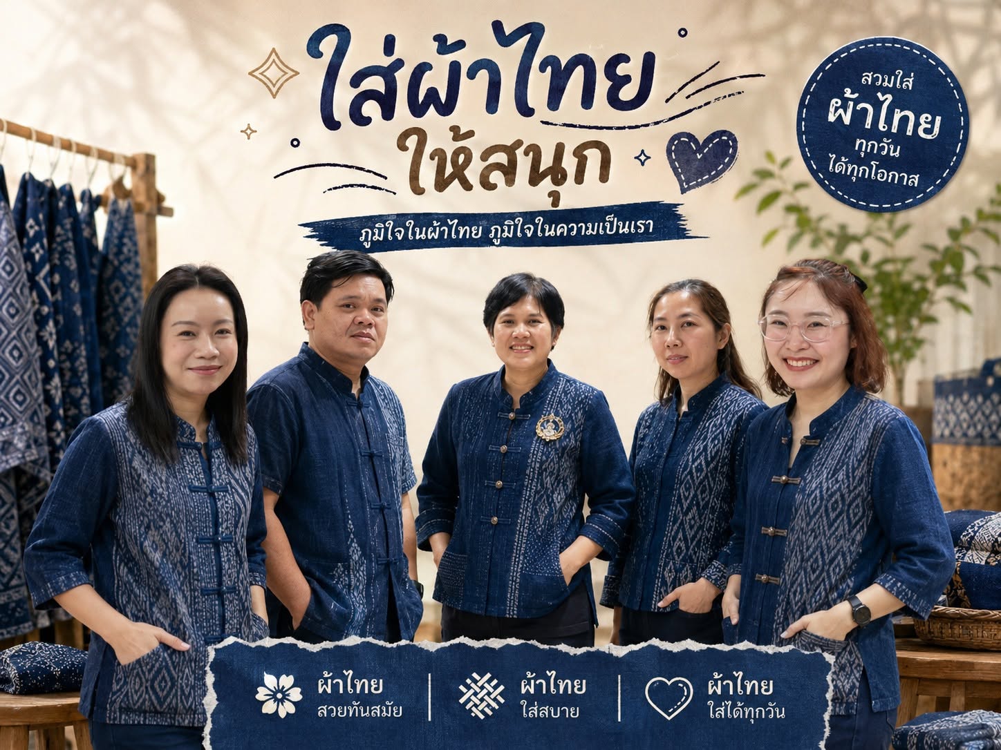 “ผ้าไทยใส่ให้สนุก”